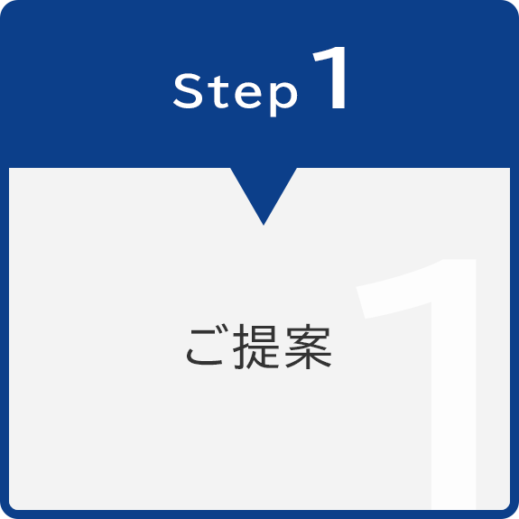 Step1　ご提案